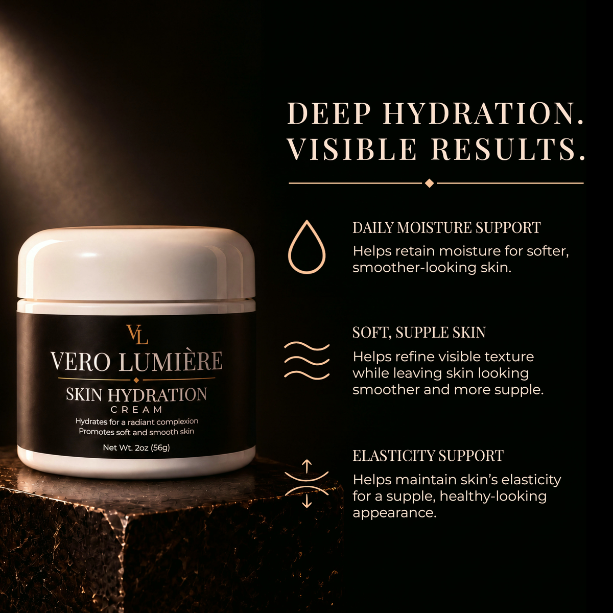 Crema hidratante para la piel