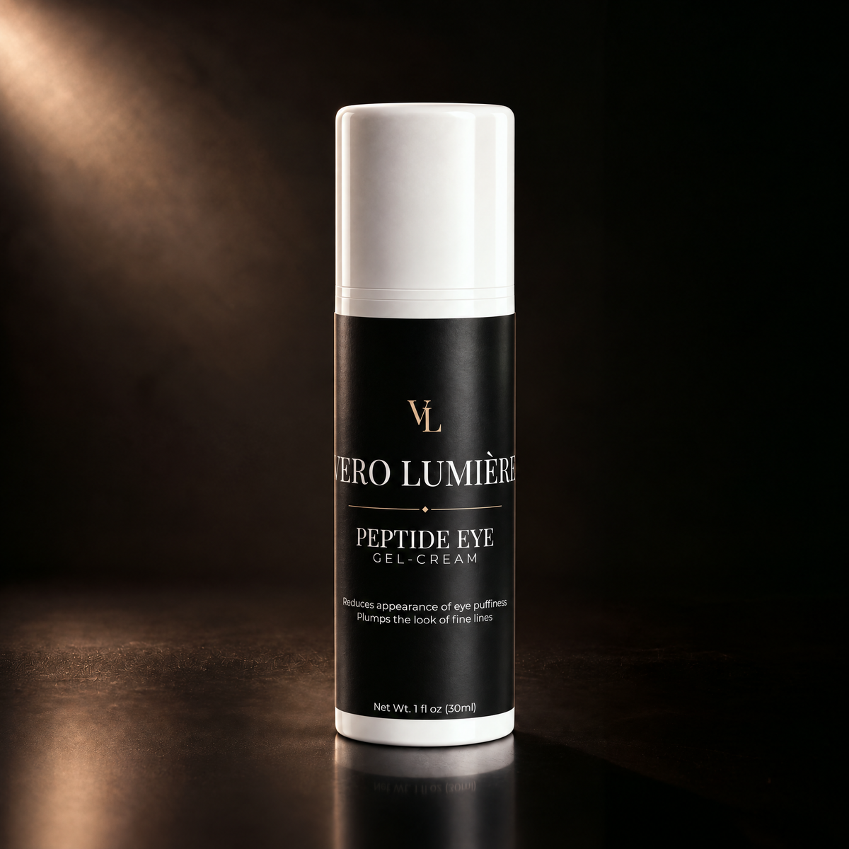 Gel-crema para el contorno de ojos con péptidos