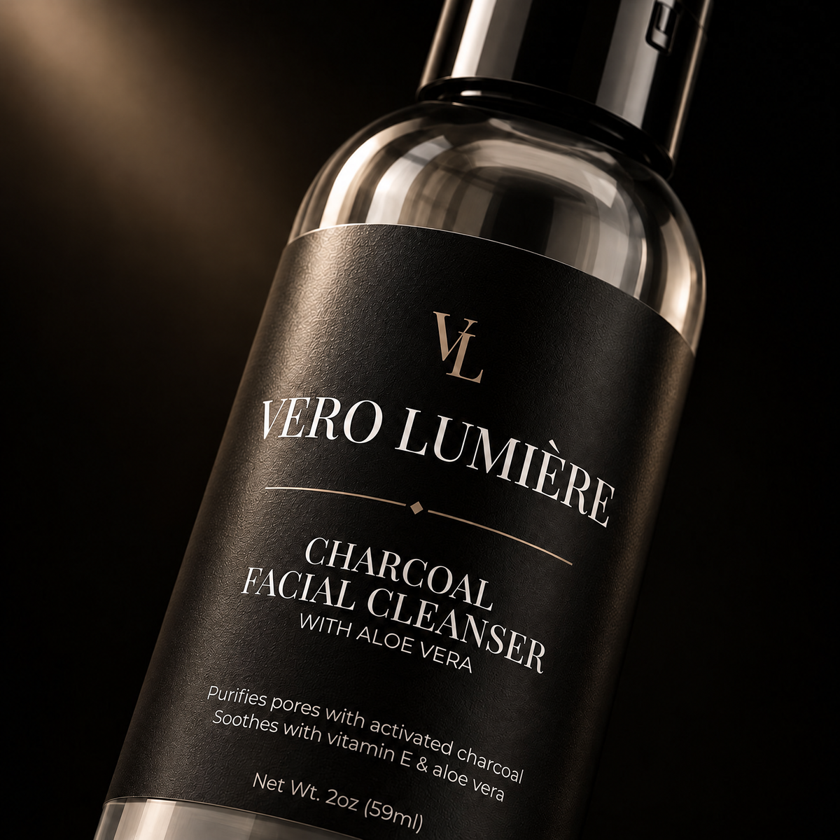 Limpiador facial de carbón