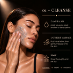 Limpiador facial de carbón