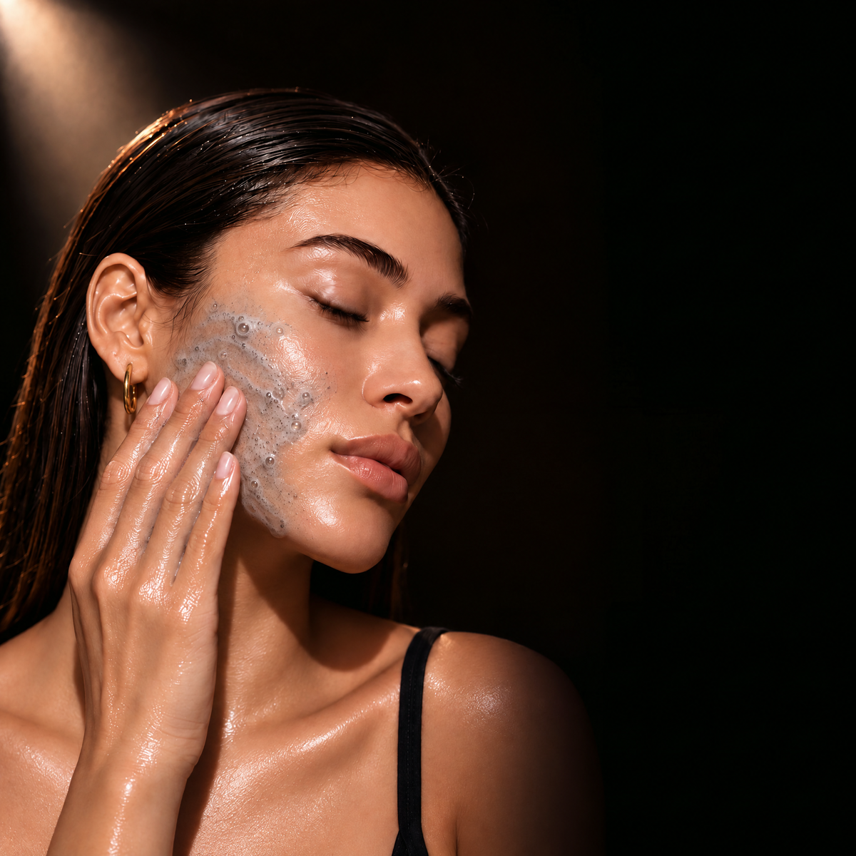 Limpiador facial de carbón