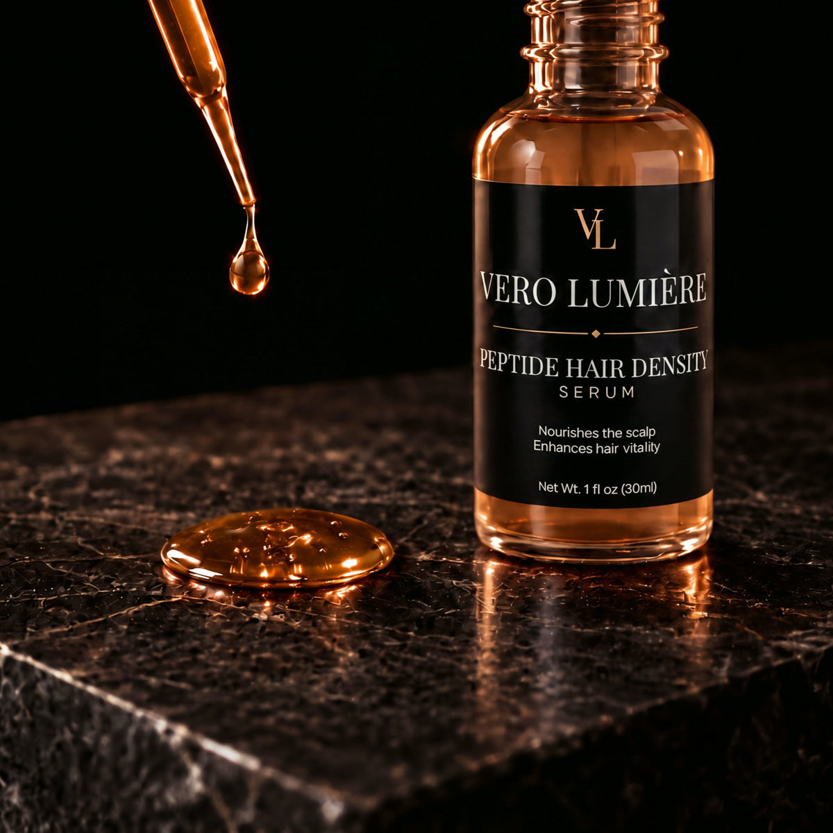 Sérum de péptidos para la densidad capilar